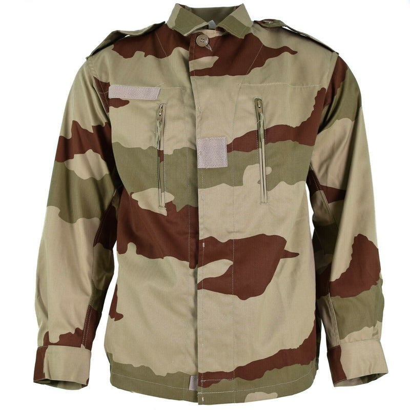 Original French Army F2 Jacket Desert Camouflage Frankrike Militäröverskottsproblem