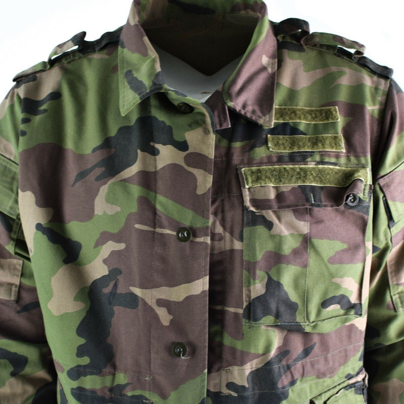 Original vintage Slovakisk arméfältjacka M97 Slovakia Militär strid BDU