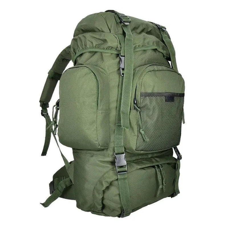 MIL-TEC COMMANDO VILLING RACKPACK 55 LITER Vattentät täckning Grön stor dagsäck