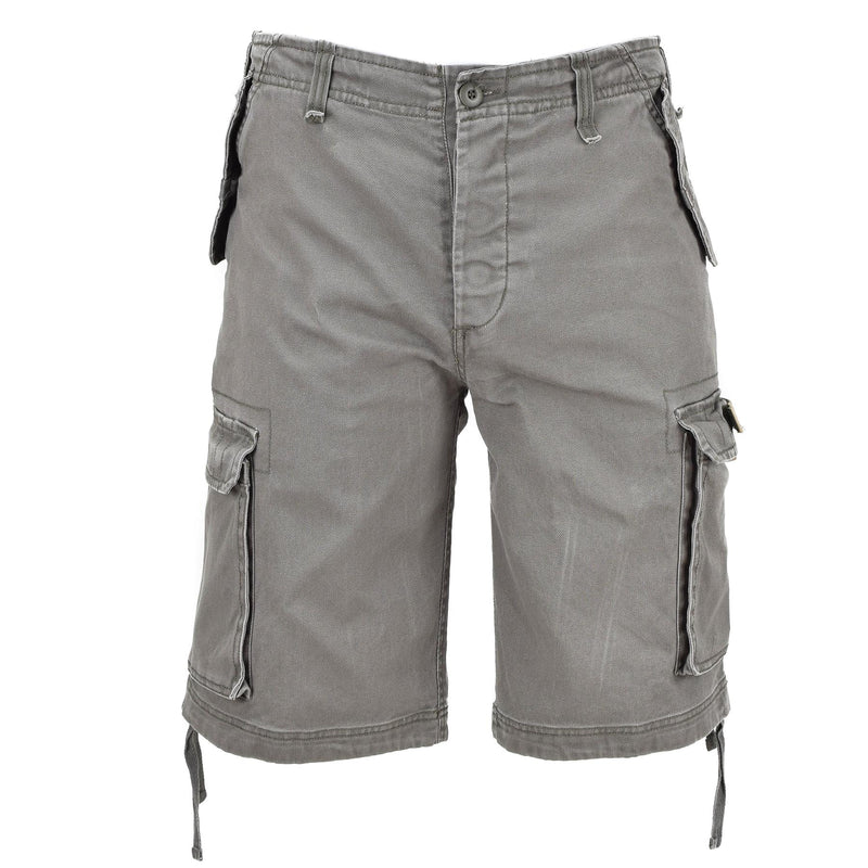 Mil-Tec Brand Military Style Olive Prewashed Molskin Paratrooper last Shorts