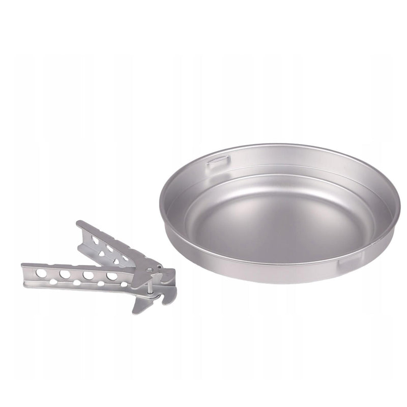 Mil-Tec Aluminium Cooking Spise Set Toming Cookware Compa Camping Pan Pot Bowl