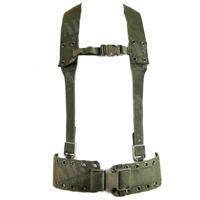 Original German Army Webbing Rig System 2 Pieces Tactical Belt Y-remssele