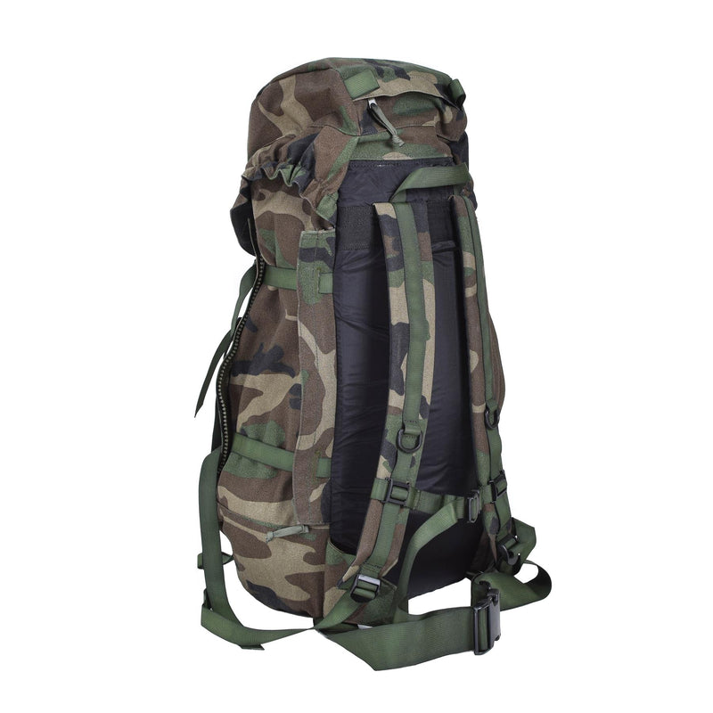 Original Dutch Military Daypack Marines ryggsäck Vandring Camping Woodland 40L