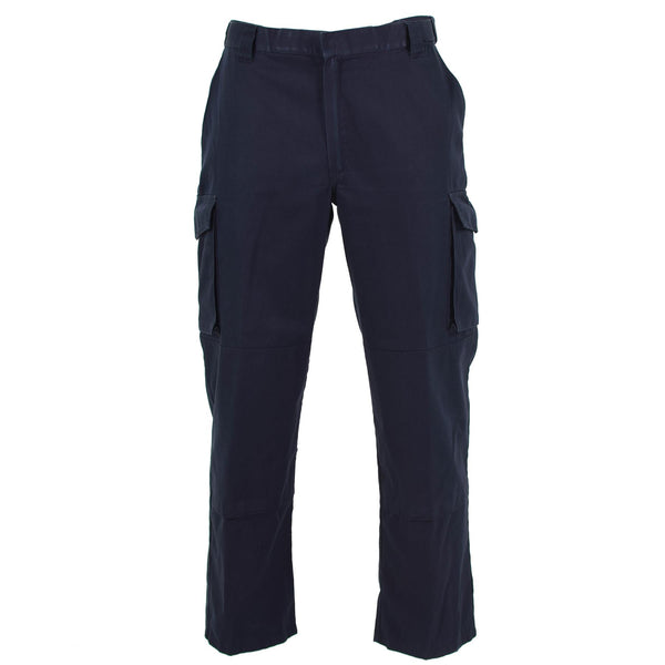 Äkta brittiska polisbyxor Blue Uniform Pants Lätt militäröverskott