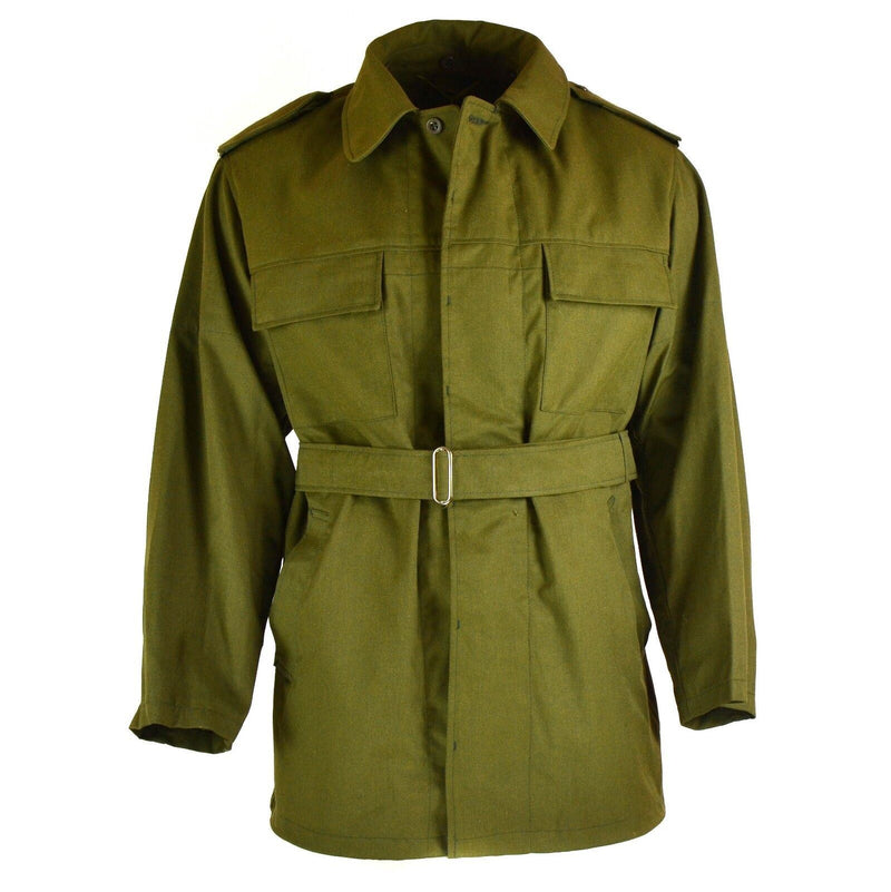 Original tjeckiska arméfältet Parka M85 Army Issue Hooded Winter Jacket W Foder Ny