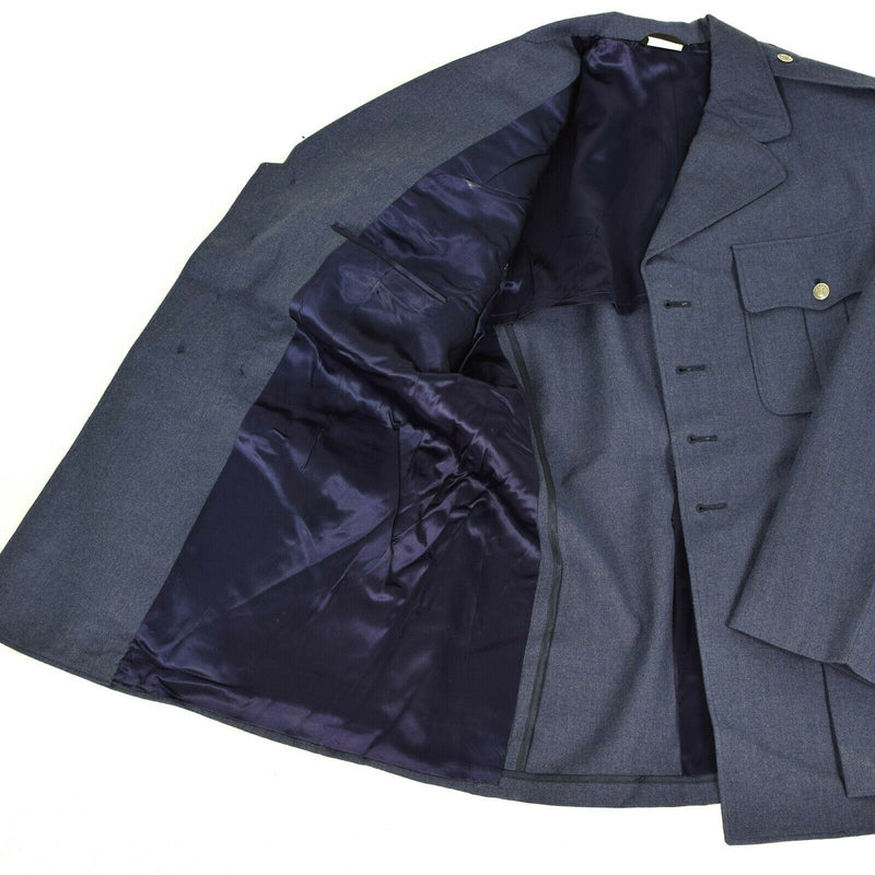 Original US Army Air Force Jacket Coat Men Blue Usaf Wool Coat Service Dress
