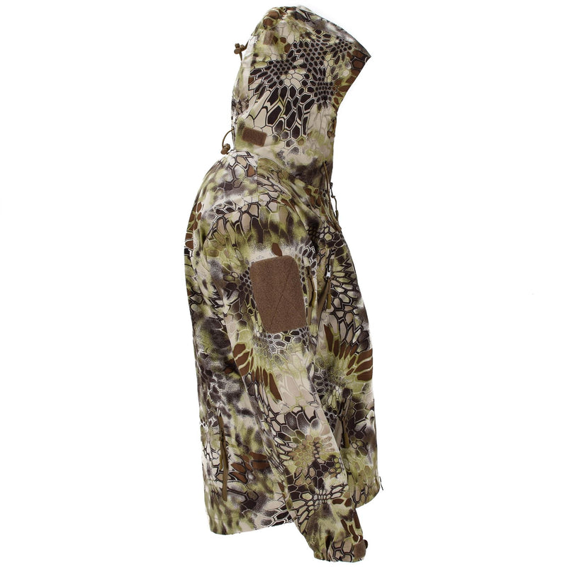 Mil-tec varumärkesjacka hardshell vattentäta män regn redskap mandra® camo herrkläder