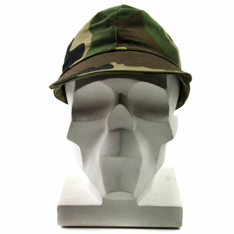Äkta franska Frankrikes arméstrid Cap F1 Militärfält Combat Peaked Cap Camo