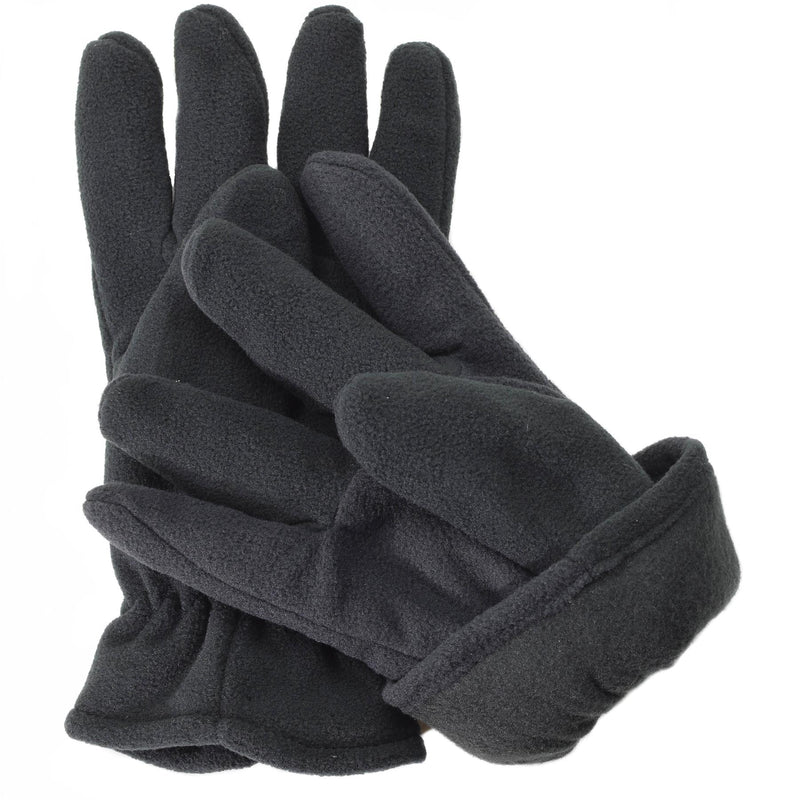 Mil-tec handskar män varm fleece thinsulate ™ foder svart vinter taktisk redskap