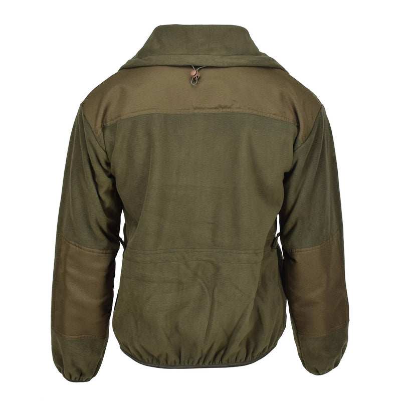 Blochl märke österrikisk militär stil fleece jacka hög hals full zip andas