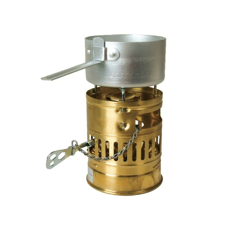 Optimus Svea Stove Classic White Gas Burner Light Benoline Solid mässing kan driva
