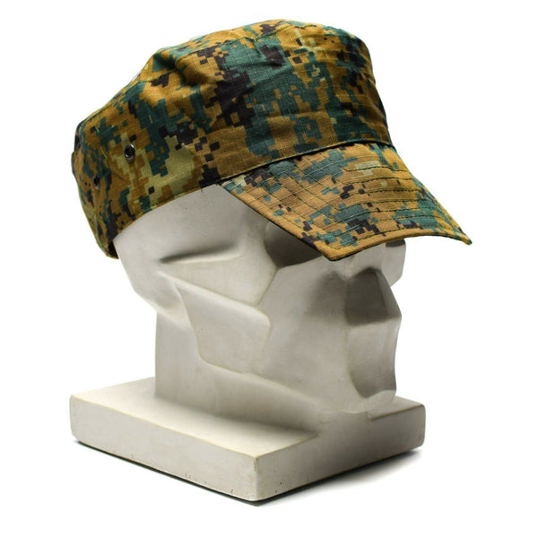 Äkta Guinee Bissau Army Cap Ripstop Digital Savana Hat Military New