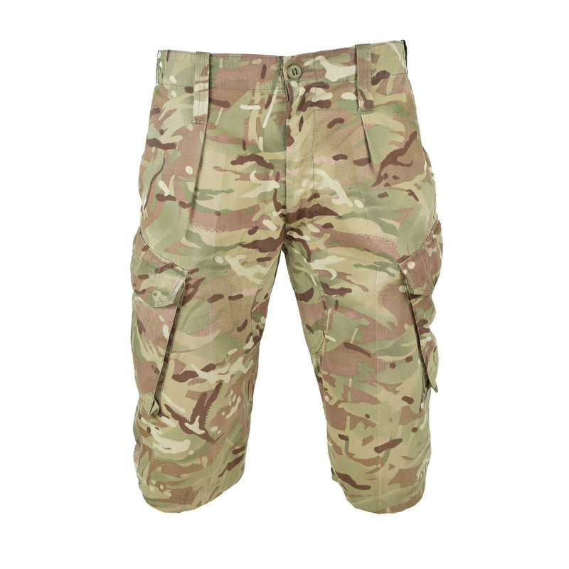 Äkine British Army Military Combat MTP Camo Shorts Military Issue Bermuda