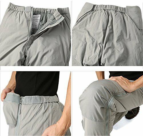 US Army Pants Thermal Grey Extreme Cold Weather Byxor ECW Gen III Softie U.S.