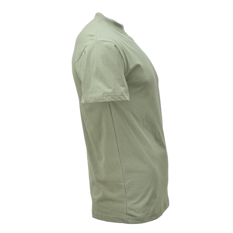 Äkta tjeckiska armé T-shirt Olive Od Green Underwear First Layer Field Shirt Ny