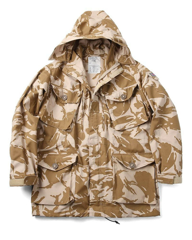 Original British Army Military Combat Desert Jacket Parka SMOCK Windproof New