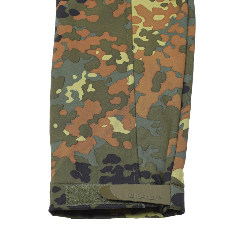 Mil-tec softshell jacka scu 14 tyska flecktran camo utomhus vandring ytterkläder
