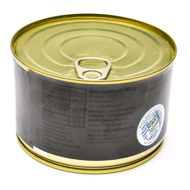 Emergency Ration Army Survival Food Canned Hungerian Beef Goulash 400g Can