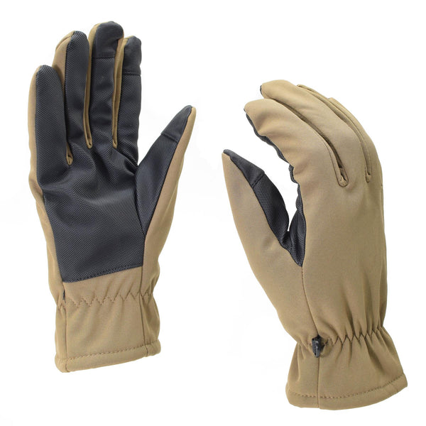 Mil-tec handskar softshell thinsulate ™ foder coyote vinter män taktisk termisk