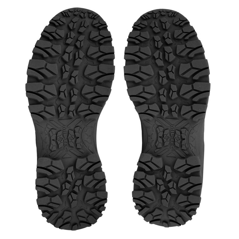 Mil-Tec Tactical Lightweight Boots Nonslip Laced Black Vandring utomhusskor