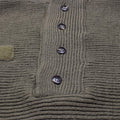 Original Österrikisk militär alpin pullover andningsbar förstärkt stickad tröja