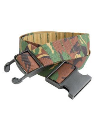 Original holländska arméfält trupper Taktiskt bälte militär webbing skogsny