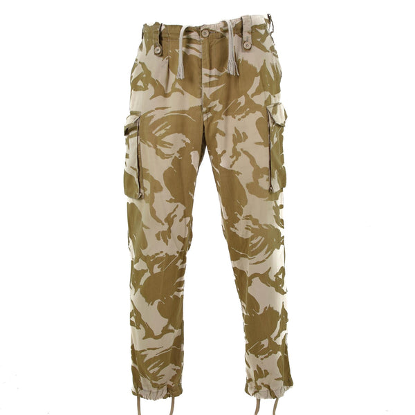 Original British Army Desert Pants Lightweight Combat Byxor Militäröverskott