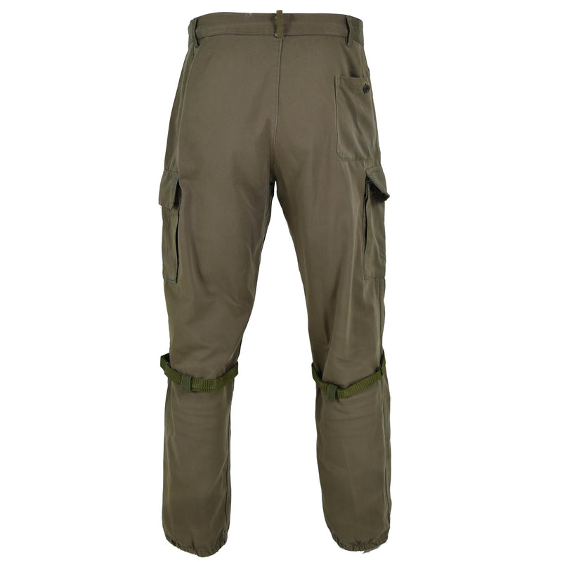 Original italienska arméstridbyxor BDU Field Troop Work Uniform Pants OD
