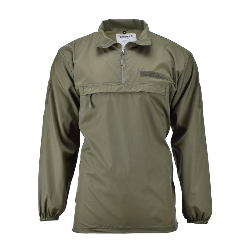 Tacgear Brand Wind Shirt Lätt RIPSTOP Camping Vandring utomhus Smock Olive