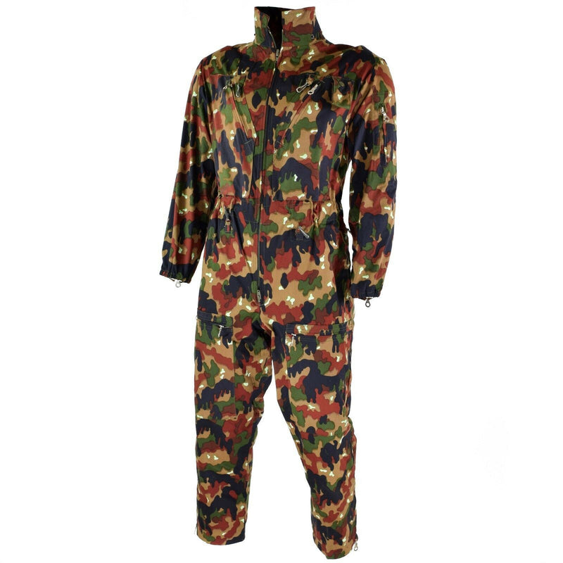 Original Swiss Schweiz Army Alpen Coverall Suit Tanker Military Issue