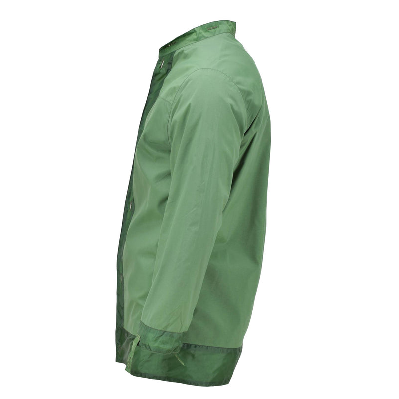 Äkta holländska armé oliv od parka liner vattentät ptfe strid militärjacka