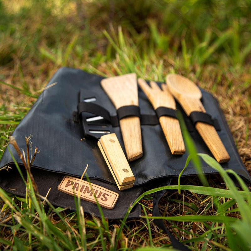 Primus Campfire Prep Set Outdoor Camping redskapsvandring Knivskedlaffel