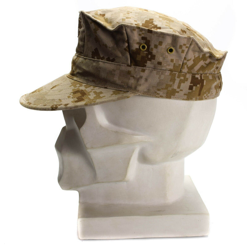 Äkta U.S. Army Garrison Cap Marpat MC Desert Field Military Hat BDU Patrol