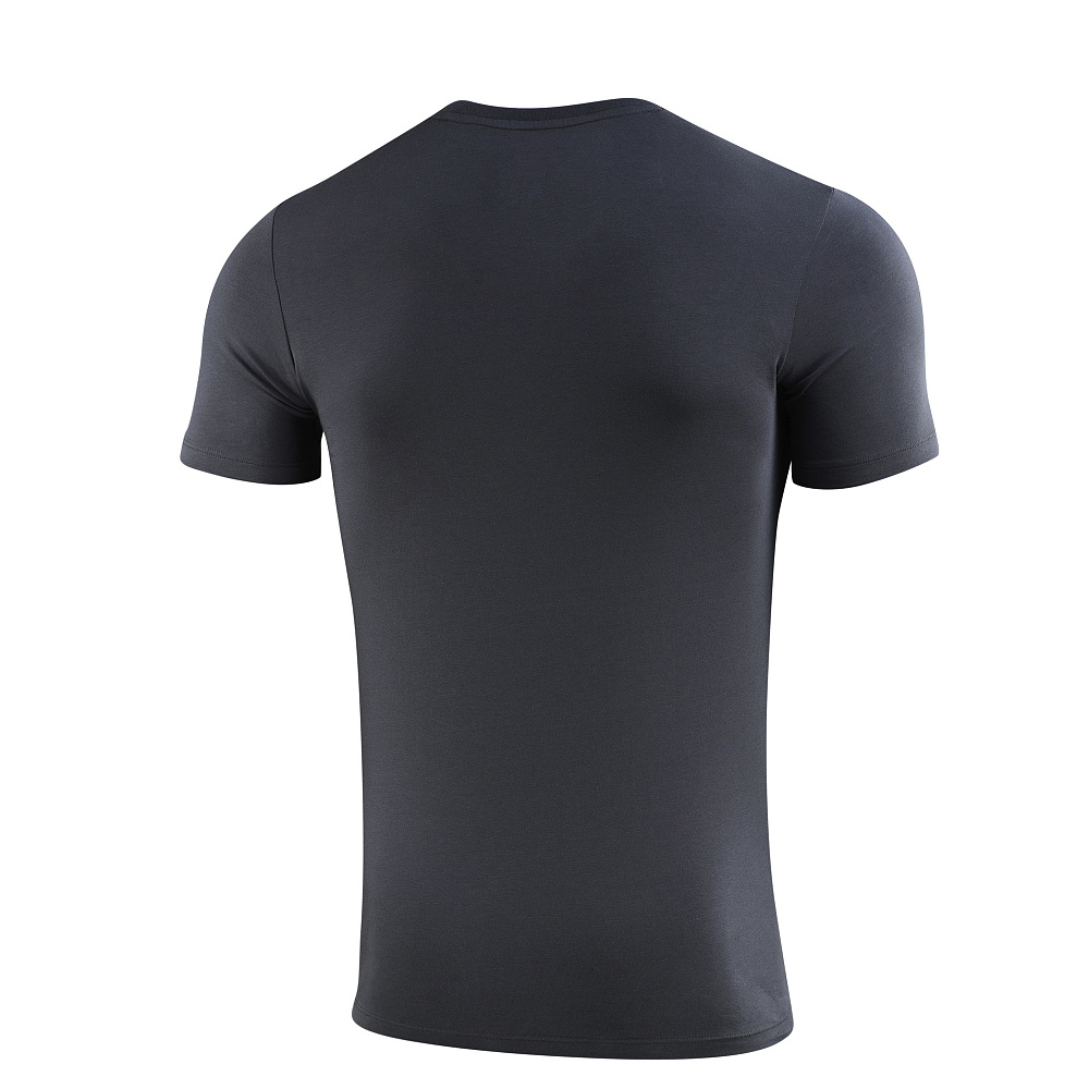 M-TAC 93/7 Summer T-Shirt Lätt stretchig bomull med kort ärm mörkgrå