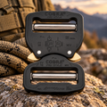 AustriAlpin COBRA PRO STYLE 38mm Spänne Svart Snabbkoppling Aluminium Svart
