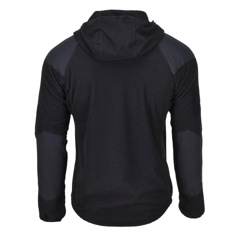 Blochl Brand Military Style Thermal Jacket Fleece Hooded Armerad Black New