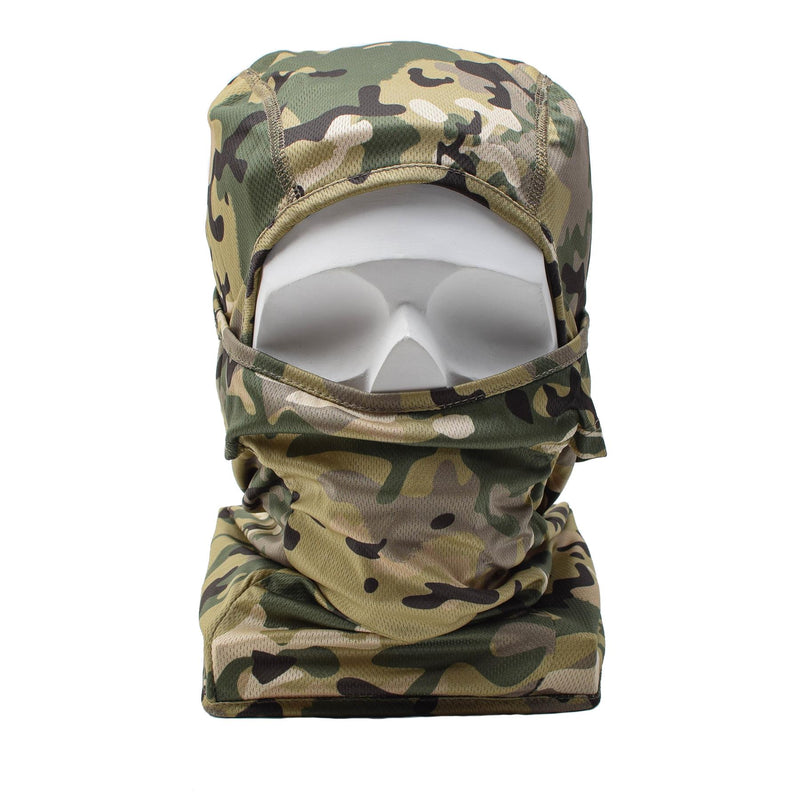 MFH Brand Mission Operation Camo Balaclava Lightweight Tactical Combat Mask New