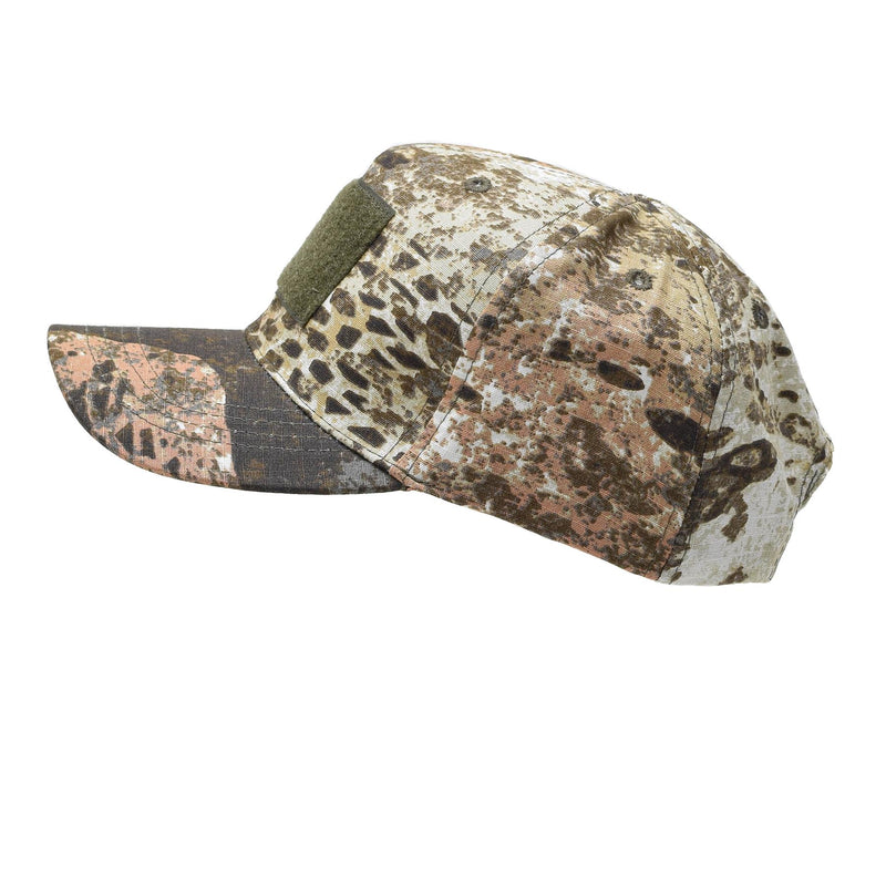 Leo Kohler Army Baseball Cap Lätt justerbar hattfält toppade visirhatt