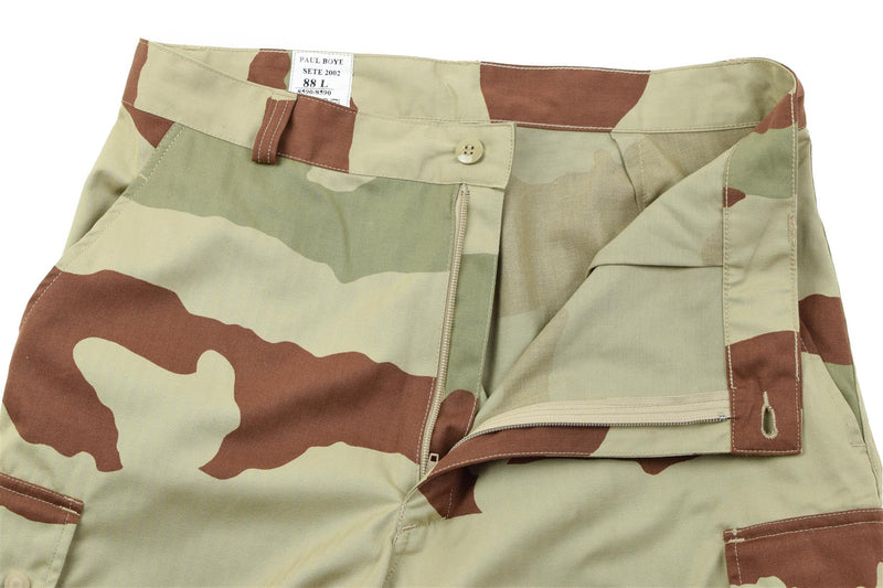 Äkta franska armébyxor F2 Combat Desert Camo Frankrike Militärbyxor Ny
