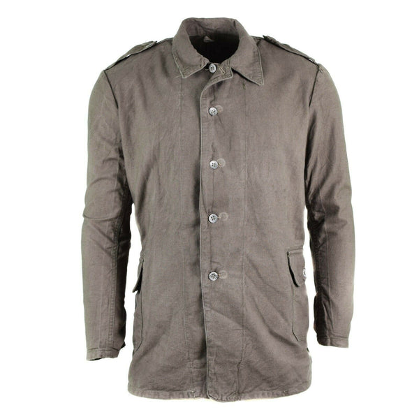 Original Swedish Army Shirt Grey Tactical Combat Sverige Militäröverskottsfrågan