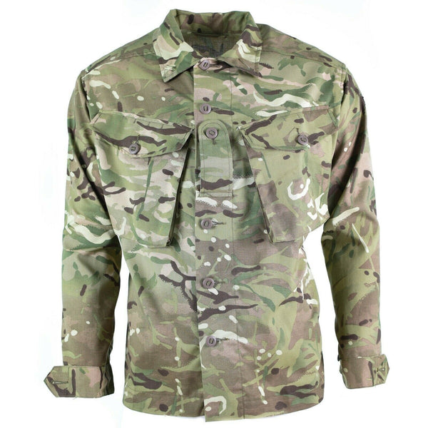 Äkta brittiska arméfrågor Combat MTP Field Jacket Multicam Military Shirt Ny