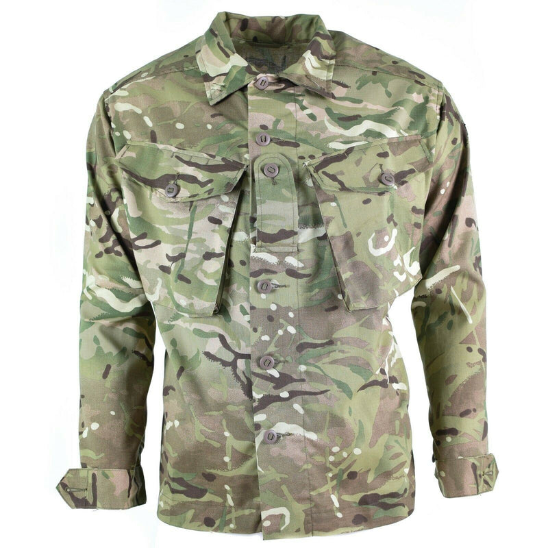 Äkta brittiska arméfrågor Combat MTP Field Jacket Multicam Military Shirt Ny