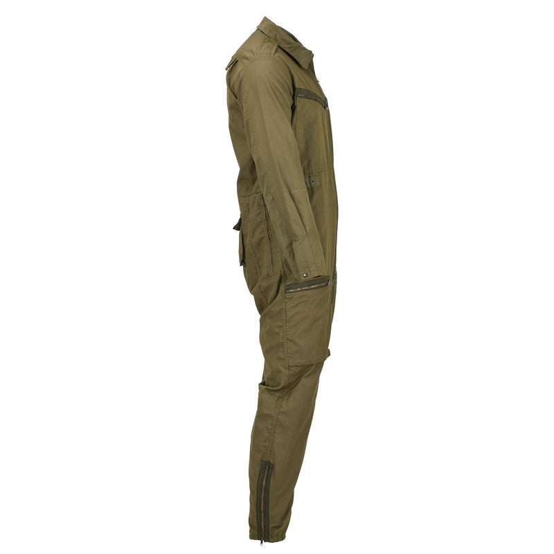 Original Österrikisk armé Coverall Green Nomex brandbeständiga jumpsuits totalt sett