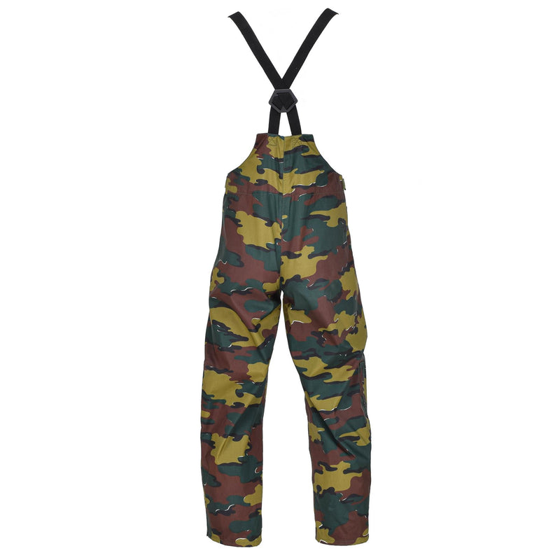 Original belgiska militära vattentäta byxor Jigsaw camo seyntex regnbyxor