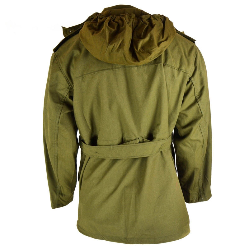 Original tjeckiska arméfältet Parka M85 Army Issue Hooded Winter Jacket W Foder Ny