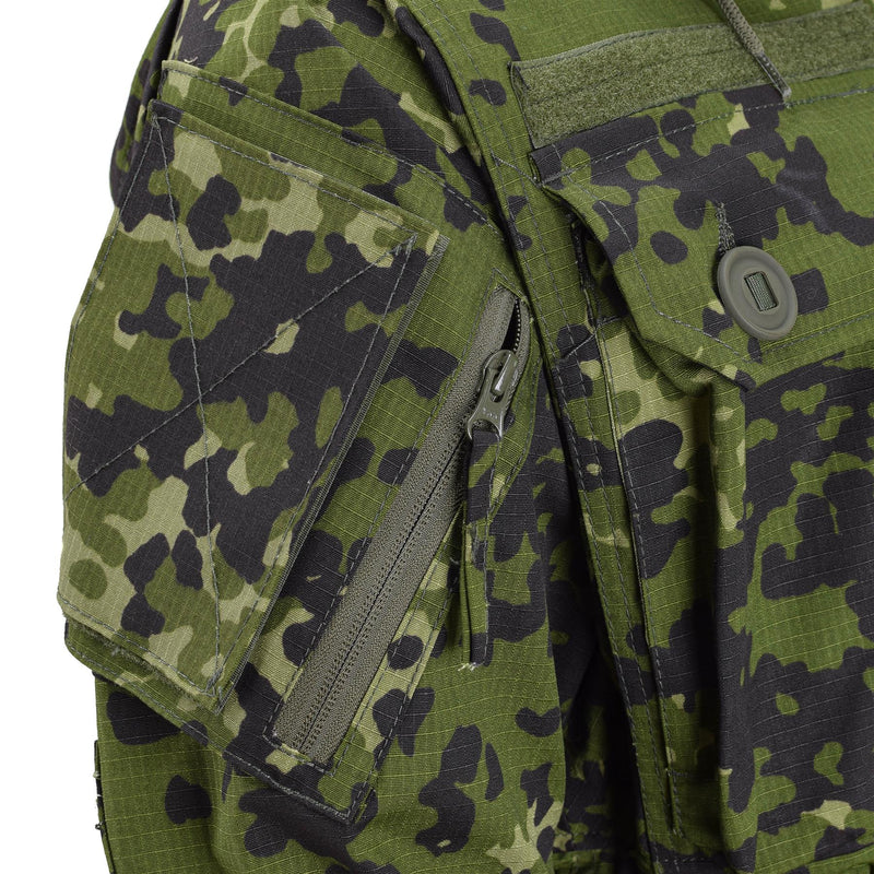 TACGEAR -märke dansk militär stil smock jacka ripstop commando m84 kamouflage