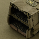 M-TAC Open Double Magazine Pouch Non Slip Gummibelagd Tactical Cordura Olive