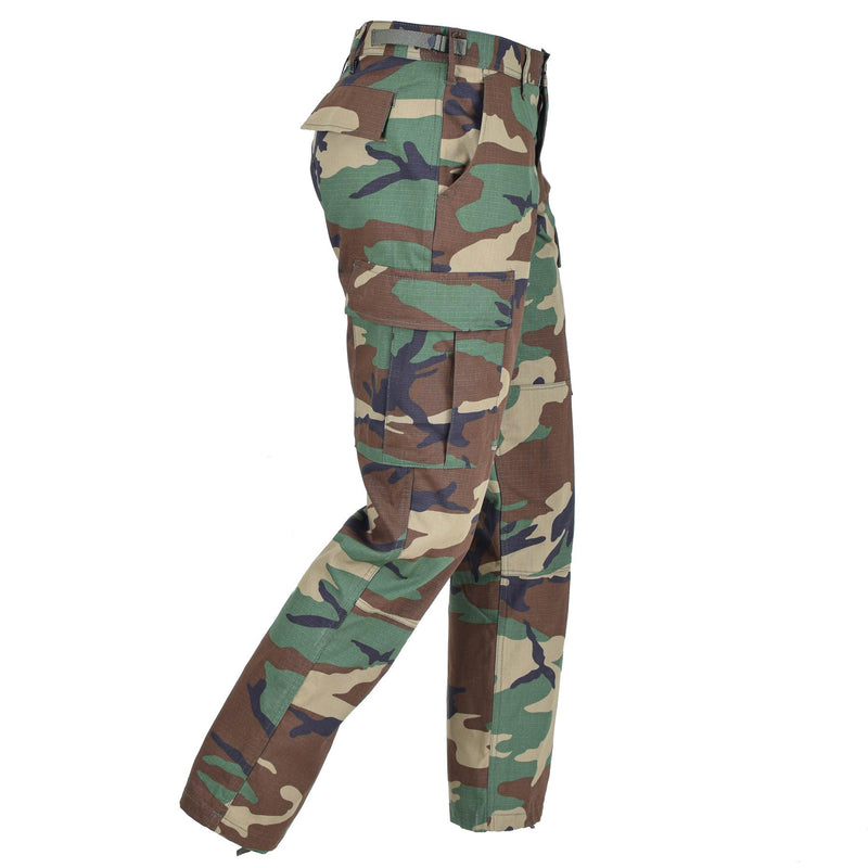 MIL-TEC-märke U.S. Army Style Ripstop BDU Pants Multicolor Cargo Trousers