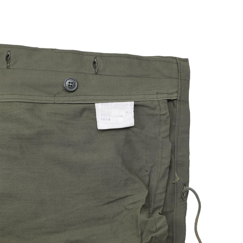 Äkta grekiska militär M65 Field Jacket USA Typ Olive Army Uniform Surplus New