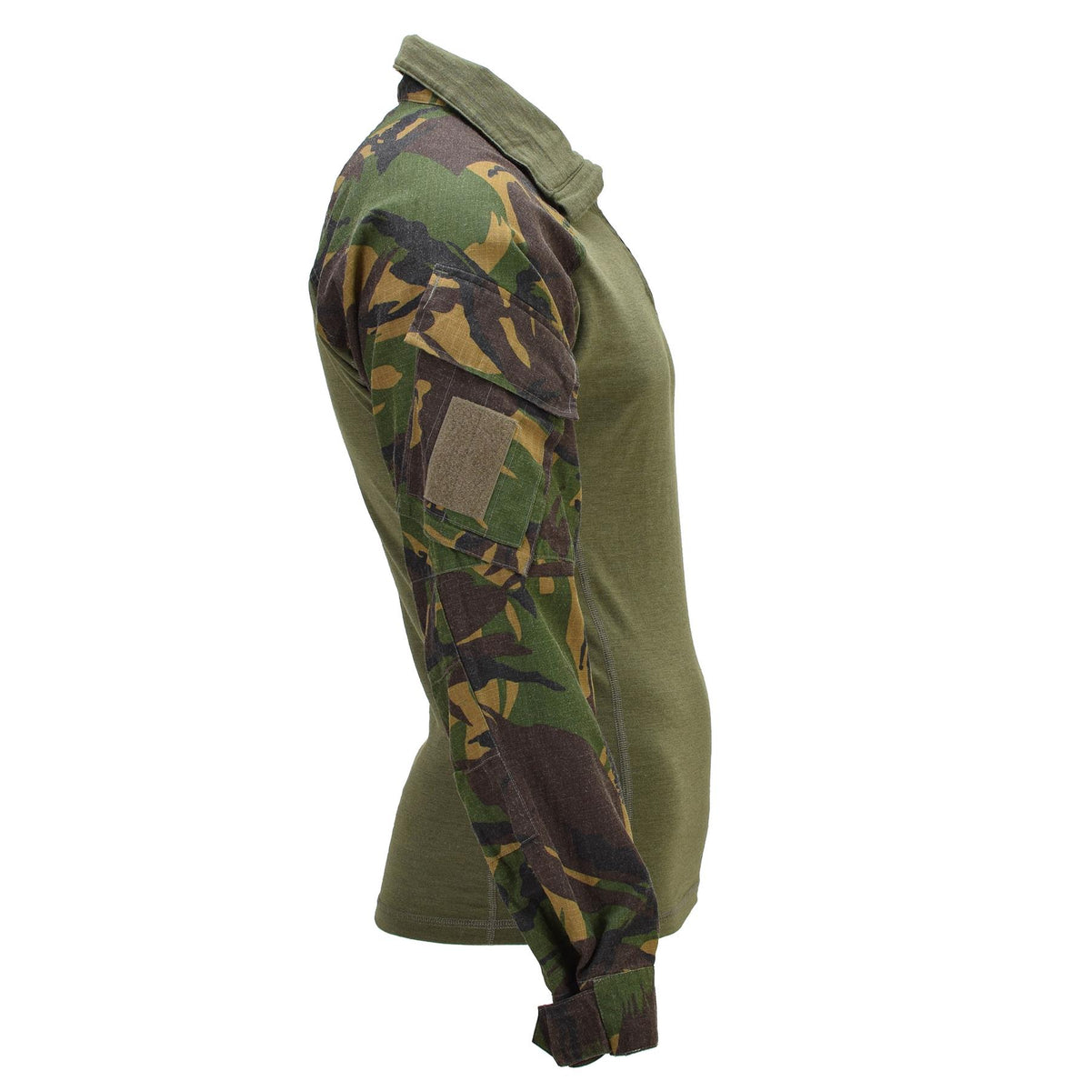 Original holländsk militär stridströja Field Top Quarter Zip DPM Camouflage